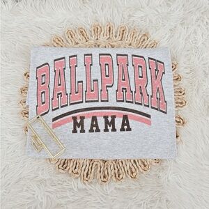 Baseball Softball Ballpark Mama T Shirt